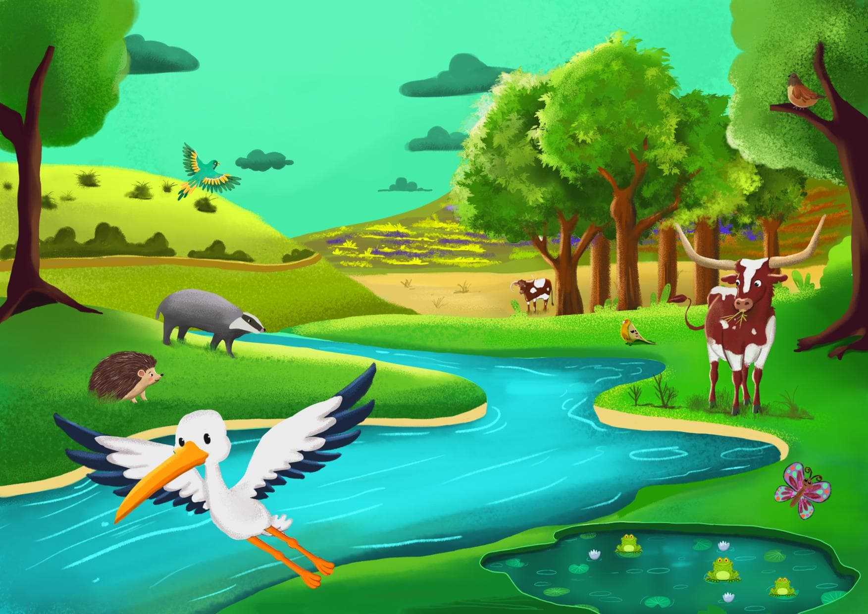 Whimsical Woodlands: Children's Book